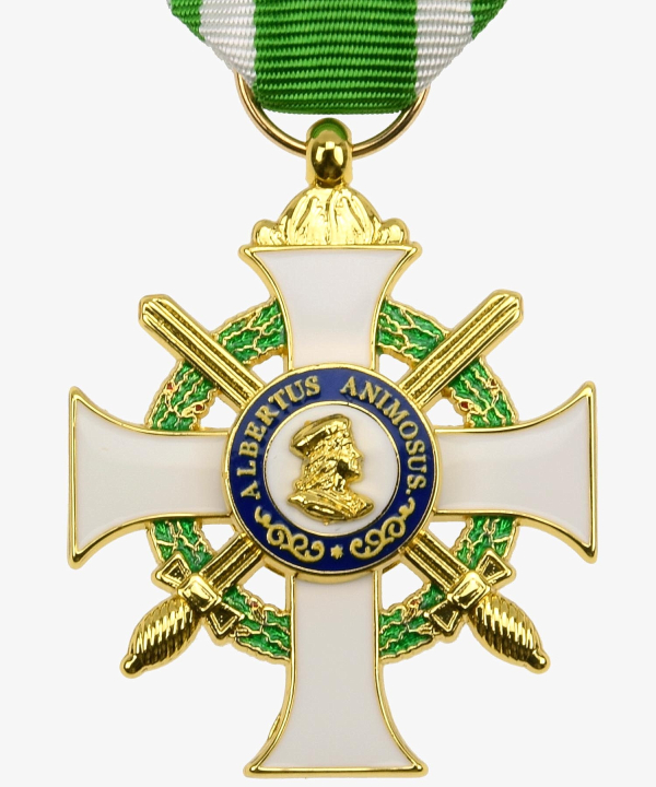 Sachsen, Albrechtsorden Ritterkreuz 1.Klasse mit Schwerter (2. Form)
